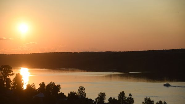 Volga River near the city of Ples, Ivanovo Region Volga River near the city of Ples, Ivanovo Region - Sputnik International