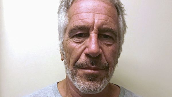 US financier Jeffrey Epstein appears in a photograph taken for the New York State Division of Criminal Justice Services' sex offender registry  - Sputnik International