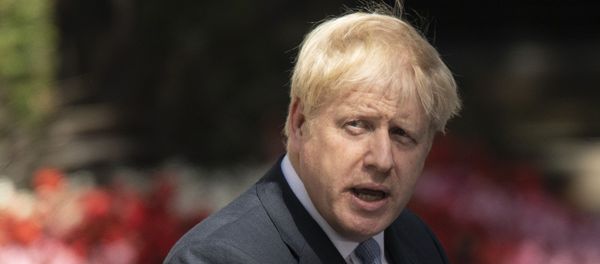 Britain's new Prime Minister Boris Johnson delivers his inaugural outside Downing Street, in London, Great Britain. - Sputnik International