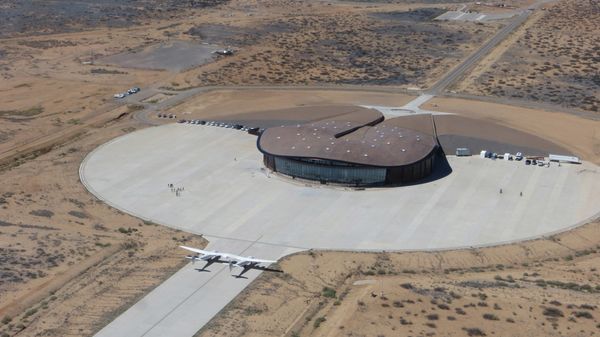 Virgin Galactic Unveils ‘Spaceport America’ Terminal in New Mexico Desert (Photos) - Sputnik International