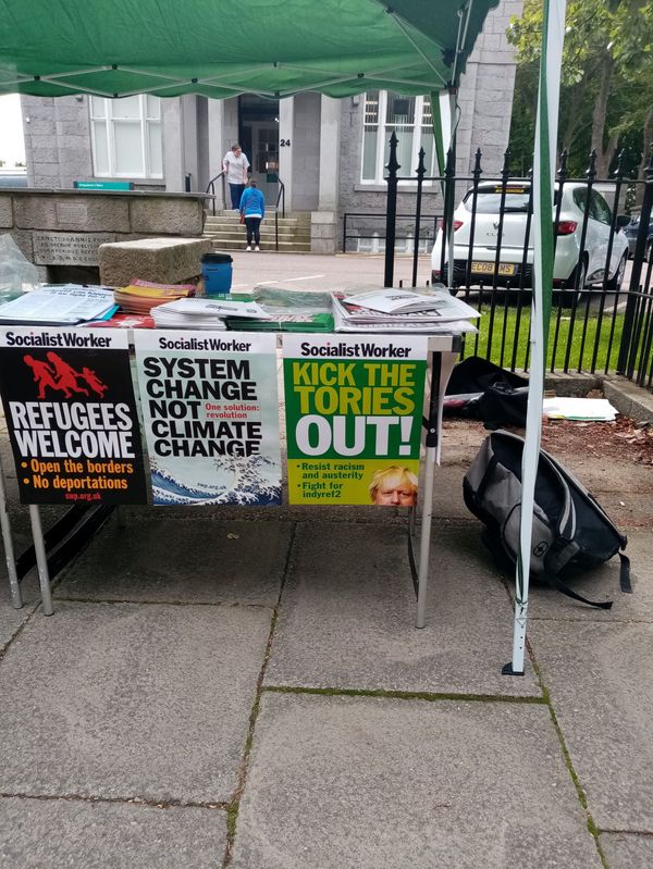 Protestors Take to Streets in Aberdeen Demanding 2nd Scottish Independence Referendum (Photos) Protestors Take to Streets in Aberdeen Demanding 2nd Scottish Independence Referendum (Photos) - Sputnik International