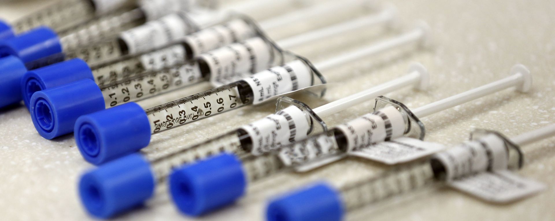 This file photo shows syringes of the opioid painkiller fentanyl in an inpatient pharmacy. This file photo shows syringes of the opioid painkiller fentanyl in an inpatient pharmacy. - Sputnik International, 1920, 11.07.2023