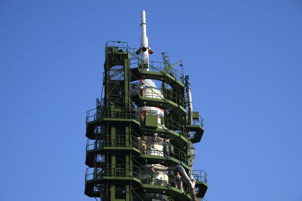 Soyuz-2.1a carrier rocket is being prepared to be launched - Sputnik International