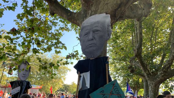 Anti-G7 Protest - Sputnik International