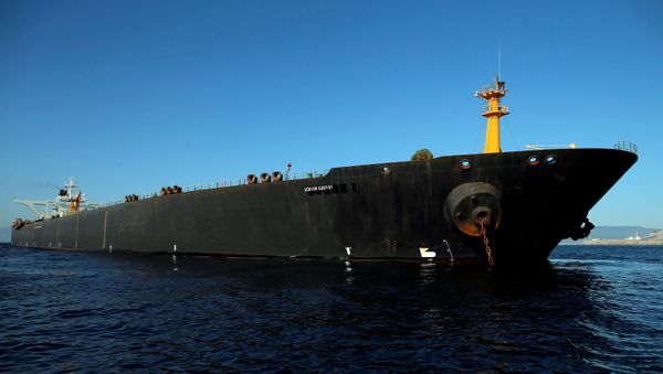 Iranian oil tanker Adrian Darya 1, previously named Grace 1 - Sputnik International