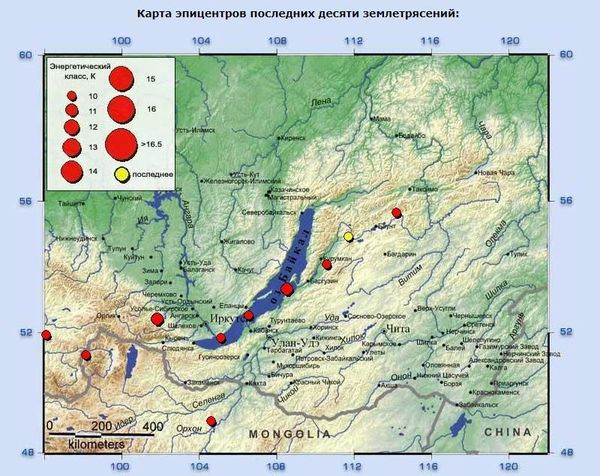 Series of Earthquake Shocks Recorded Near Lake Baikal, Russia Series of Earthquake Shocks Recorded Near Lake Baikal, Russia - Sputnik International