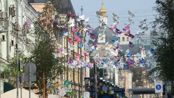 The Rozhdestvensky Convent on Rozhdestvenka Street in Moscow - Sputnik International