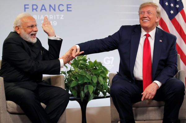 Indian PM Modi Hardsells Trump Among Indian Diaspora; Trump Makes an Election Pitch in Houston - Sputnik International