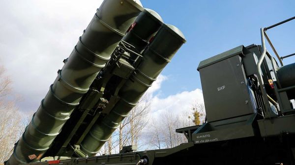 The latest S-400 Triumph anti-aircraft missile systems, which entered service with the Baltic Fleet air defense system in the Kaliningrad Region - Sputnik International
