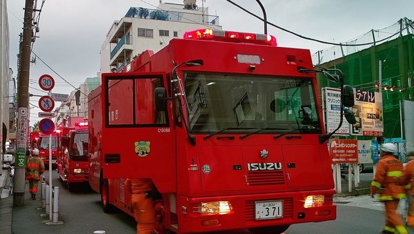 Japan firefighters - Sputnik International
