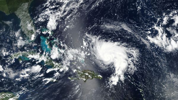 Hurricane Dorian approaches the coast of Florida - Sputnik International