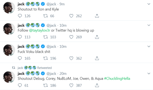 ‘Jack Was Compromised’: Twitter CEO Has Account Hacked, Filled With Hateful Tweets - Sputnik International