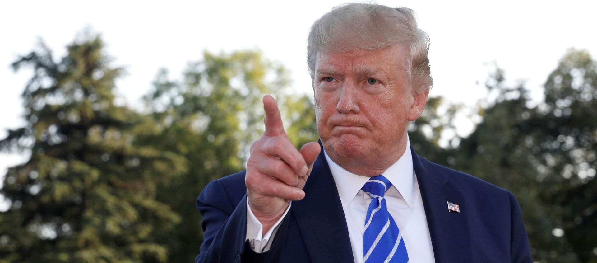 U.S. President Donald Trump speaks with reporters on the South Lawn of the White House in Washington, U.S., before his departure to Camp David, August 30, 2019. - Sputnik International, 1920, 03.10.2019