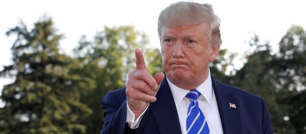 U.S. President Donald Trump speaks with reporters on the South Lawn of the White House in Washington, U.S., before his departure to Camp David, August 30, 2019. - Sputnik International