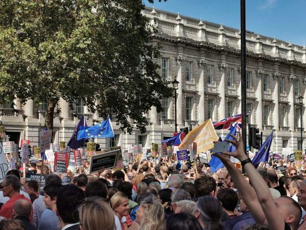 Thousands Gather Outside No 10 For #StopTheCoup Protests as Tensions Mount Over Parliament, Brexit Thousands Gather Outside No 10 For #StopTheCoup Protests as Tensions Mount Over Parliament, Brexit - Sputnik International