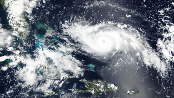 Hurricane Dorian approaches the coast of Florida, U.S. in this August 30, 2019 NASA handout satellite image. - Sputnik International