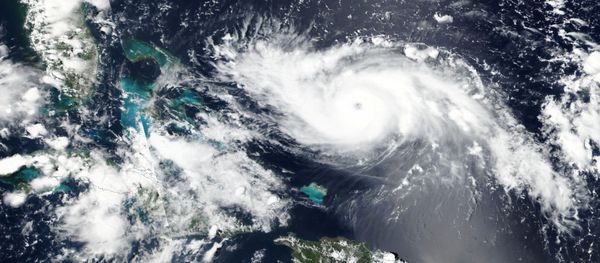 Hurricane Dorian approaches the coast of Florida, U.S. in this August 30, 2019 NASA handout satellite image. Hurricane Dorian approaches the coast of Florida, U.S. in this August 30, 2019 NASA handout satellite image. - Sputnik International