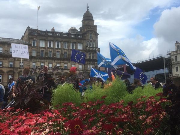 ‘Stop the Coup Coup Kachoo!’: Glasgow Protesters Rally Against Prorogation - Sputnik International