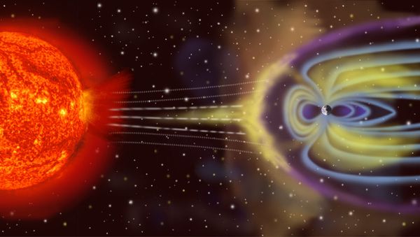 Magnetosphere rendition - Sputnik International