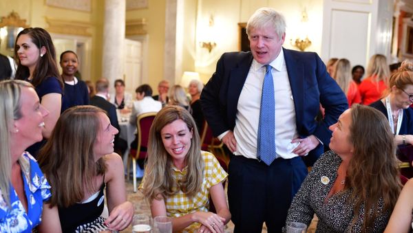Britain's Prime Minister Boris Johnson at 10 Downing Street - Sputnik International