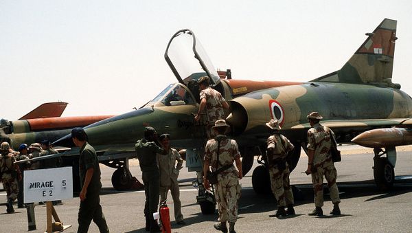 Egyptian Mirage 5 aircraft  - Sputnik International