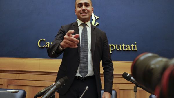 Leader of the 5-Star Movement, Luigi Di Maio, meets the media in Rome, Tuesday, Sept. 3, 2019 - Sputnik International