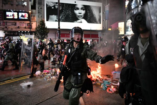 Protests in the Causeway Bay area of Hong Kong on August 31, 2019 - Sputnik International