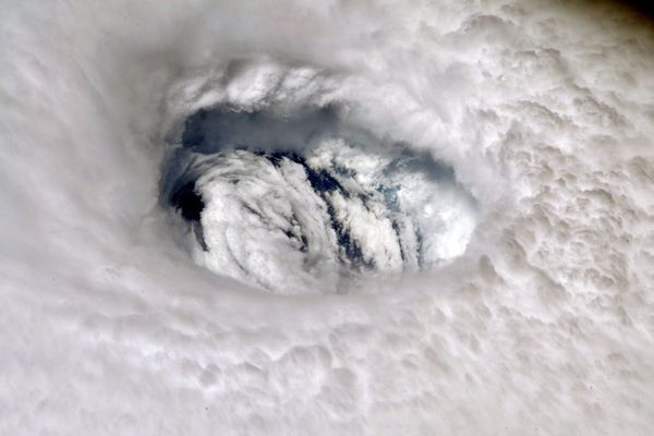 Photograph of Hurricane Dorian made by astronaut Nick Hague aboard the International Space Station on 2 September 2019 - Sputnik International