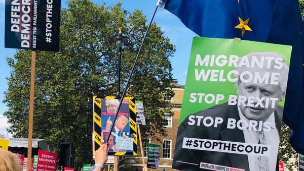 StopTheCoup rally in London - Sputnik International