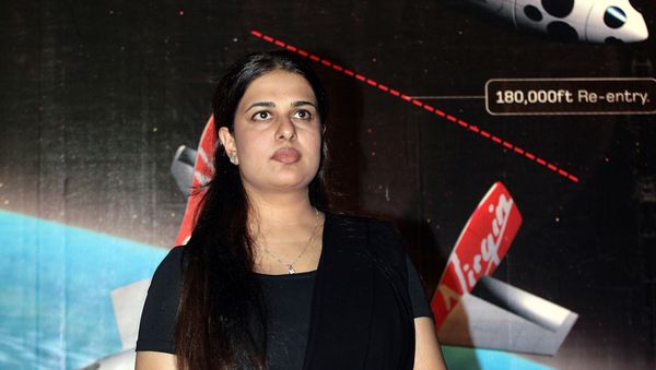 Namira Salim, the first Pakistani woman astronaut, is pictured after a press conference in Islamabad, 17 August 2006 - Sputnik International
