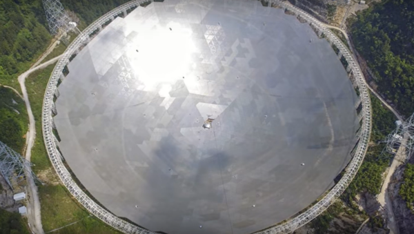 China’s Five-hundred-meter Aperture Spherical Radio Telescope (FAST) - Sputnik International