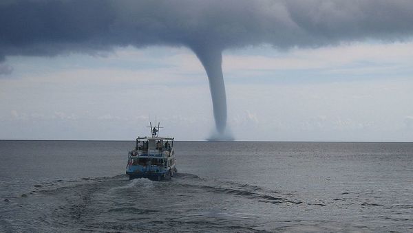 Tornado near Cala Ratjada (Mallorca)   - Sputnik International