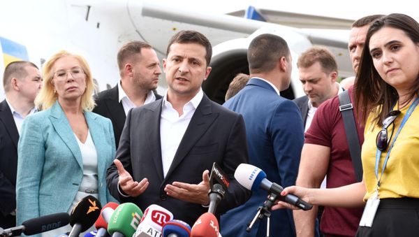 President of Ukraine Vladimir Zelensky (File) - Sputnik International