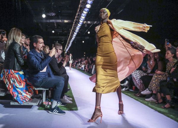 The latest fashion creation from Brandon Maxwell is modelled during Fashion Week, Saturday Sept. 7, 2019, in New York. The latest fashion creation from Brandon Maxwell is modelled during Fashion Week, Saturday Sept. 7, 2019, in New York. - Sputnik International
