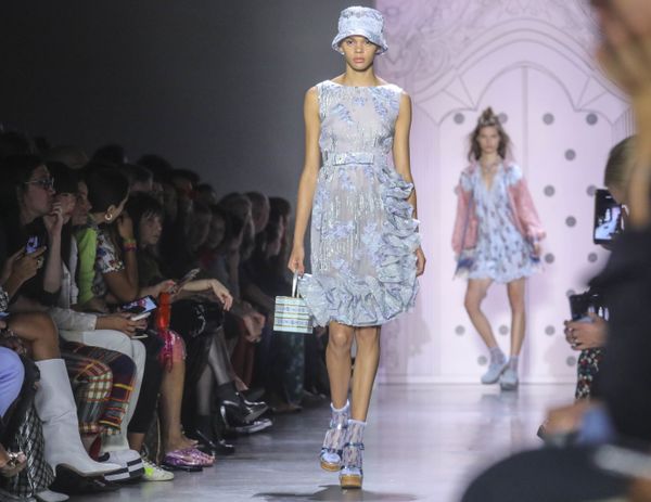 The latest fashion from Anna Sui is modelled during New York Fashion Week, Monday Sept. 9, 2019. The latest fashion from Anna Sui is modelled during New York Fashion Week, Monday Sept. 9, 2019. - Sputnik International