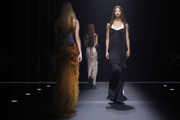 The Vera Wang collection is modelled during Fashion Week, in New York, Tuesday, Sept. 10, 2019. The Vera Wang collection is modelled during Fashion Week, in New York, Tuesday, Sept. 10, 2019. - Sputnik International