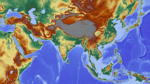 Map of India. - Sputnik International