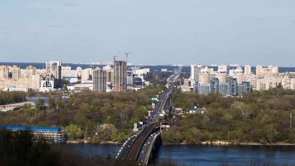 Bridge in Kiev, Ukraine - Sputnik International