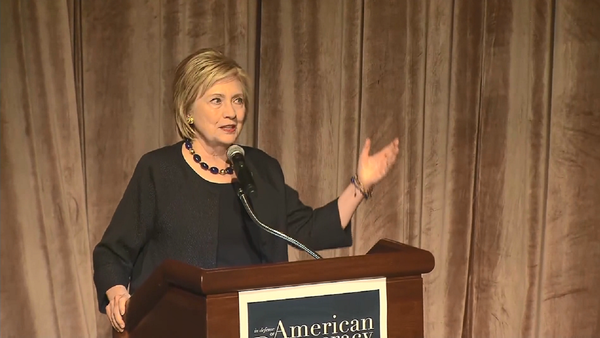 Former Secretary of State Hillary Clinton speaks at the American Federation of Teachers Shanker Institute Defense of Democracy Forum at The George Washington University, September 17, 2019 - Sputnik International