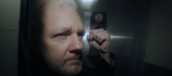 WikiLeaks founder Julian Assange being taken from court, where he appeared on charges of jumping British bail seven years ago WikiLeaks founder Julian Assange being taken from court, where he appeared on charges of jumping British bail seven years ago - Sputnik International