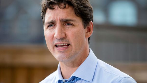 Canada's Prime Minister Justin Trudeau speaks during an election campaign stop in Brampton, Ontario, Canada September 22, 2019 - Sputnik International