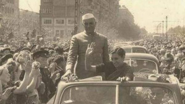Nehru & India Gandhi in the US in 1954 - Sputnik International