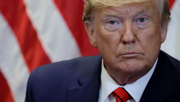 U.S. President Donald Trump ATTENDS a bilateral meeting with Iraq's President Barham Salih on the sidelines of the annual United Nations General Assembly in New York City, New York, U.S., September 24, 2019 - Sputnik International