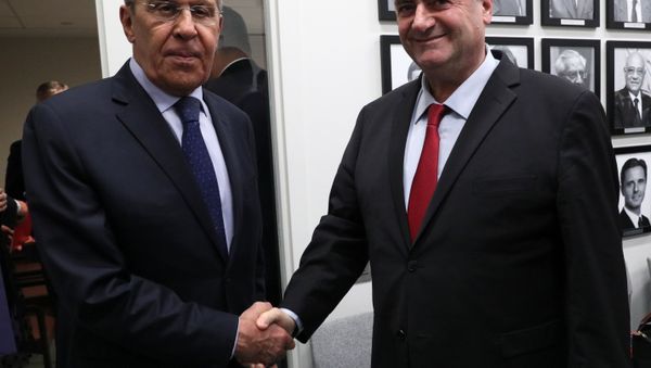 The 74th UNGA. Russian Foreign MInister Sergey Lavrov meets with Israeli counterpart Israel Katz. - Sputnik International