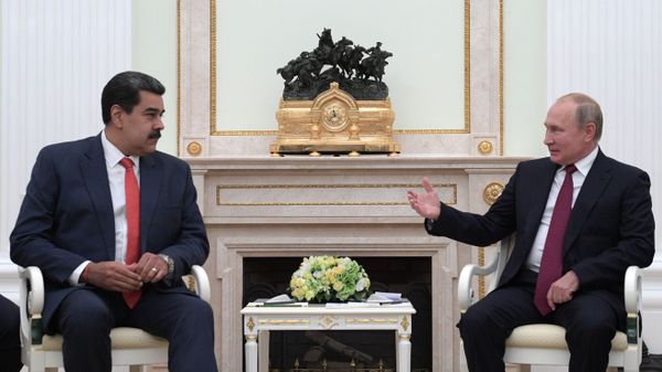 Venezuelan President Nicolas Maduro held talks with Russian President Vladimir Putin in Moscow. Venezuelan President Nicolas Maduro held talks with Russian President Vladimir Putin in Moscow. - Sputnik International