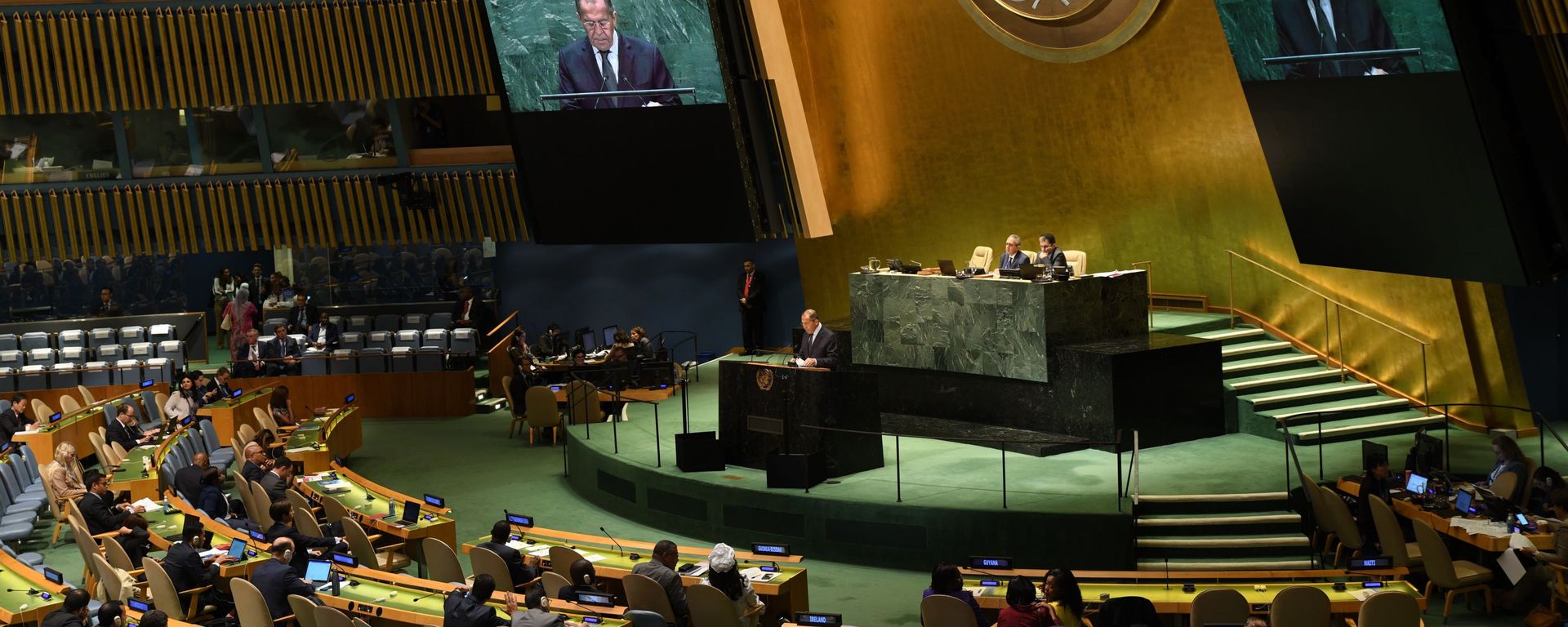 Russia is submitting to the UN General Assembly a draft resolution on strengthening the arms control system, Russian Foreign Minister Sergey Lavrov said on the sidelines of the UN General Assembly in New York. Russia is submitting to the UN General Assembly a draft resolution on strengthening the arms control system, Russian Foreign Minister Sergey Lavrov said on the sidelines of the UN General Assembly in New York. - Sputnik International, 1920, 02.09.2023