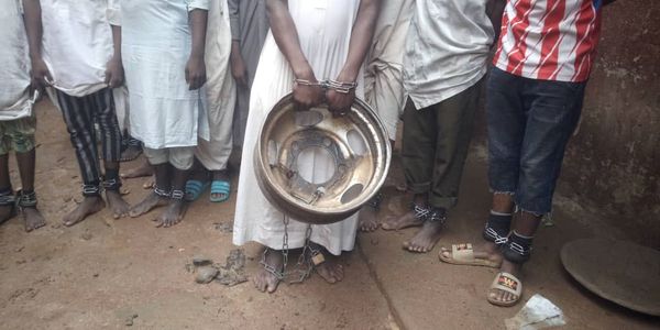  Photos: Nigerian Police Rescue Over 300 Chained, ‘Dehumanized’ Captives From ‘Islamic School’  - Sputnik International
