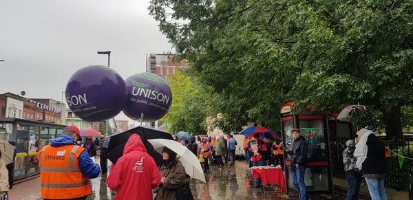 Protesters Gather in Manchester as Conservative Conference 2019 Kicks Off - Photos Protesters Gather in Manchester as Conservative Conference 2019 Kicks Off - Photos - Sputnik International