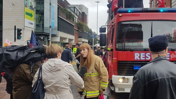 British Labour Party Politician Angela Rayner Joins Protests in Manchester British Labour Party Politician Angela Rayner Joins Protests in Manchester - Sputnik International