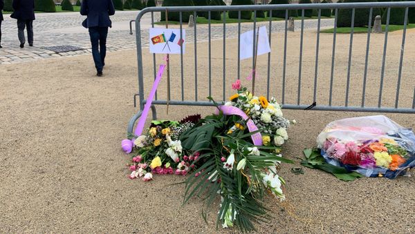 Wreaths at Chirac's funeral Wreaths at Chirac's funeral - Sputnik International